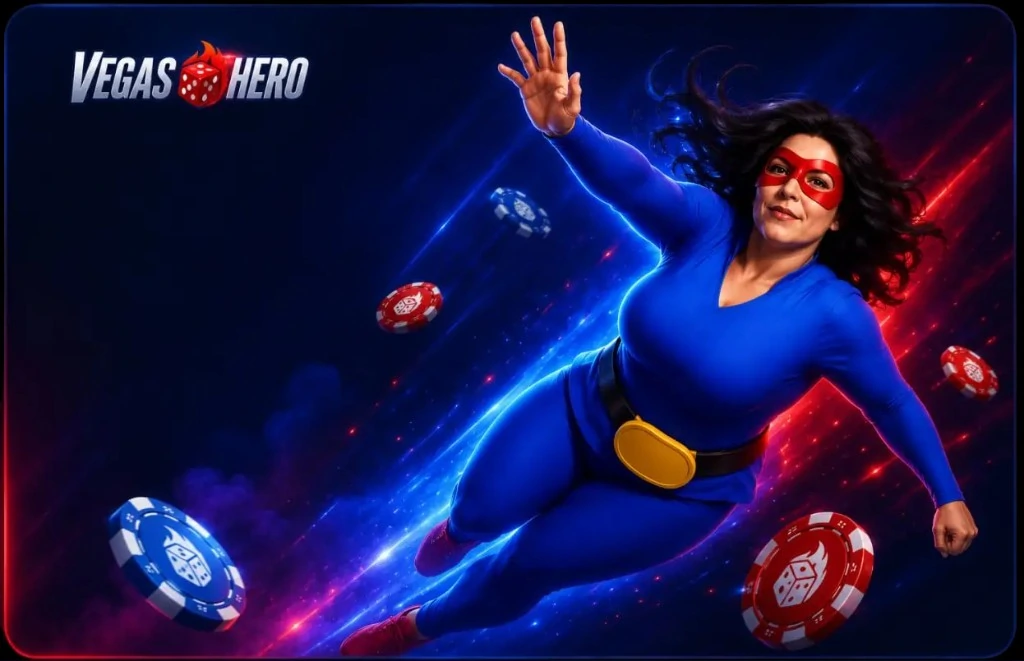 Vegas Hero Casino welcome bonus: 100% up to &pound;100 and 50 free spins